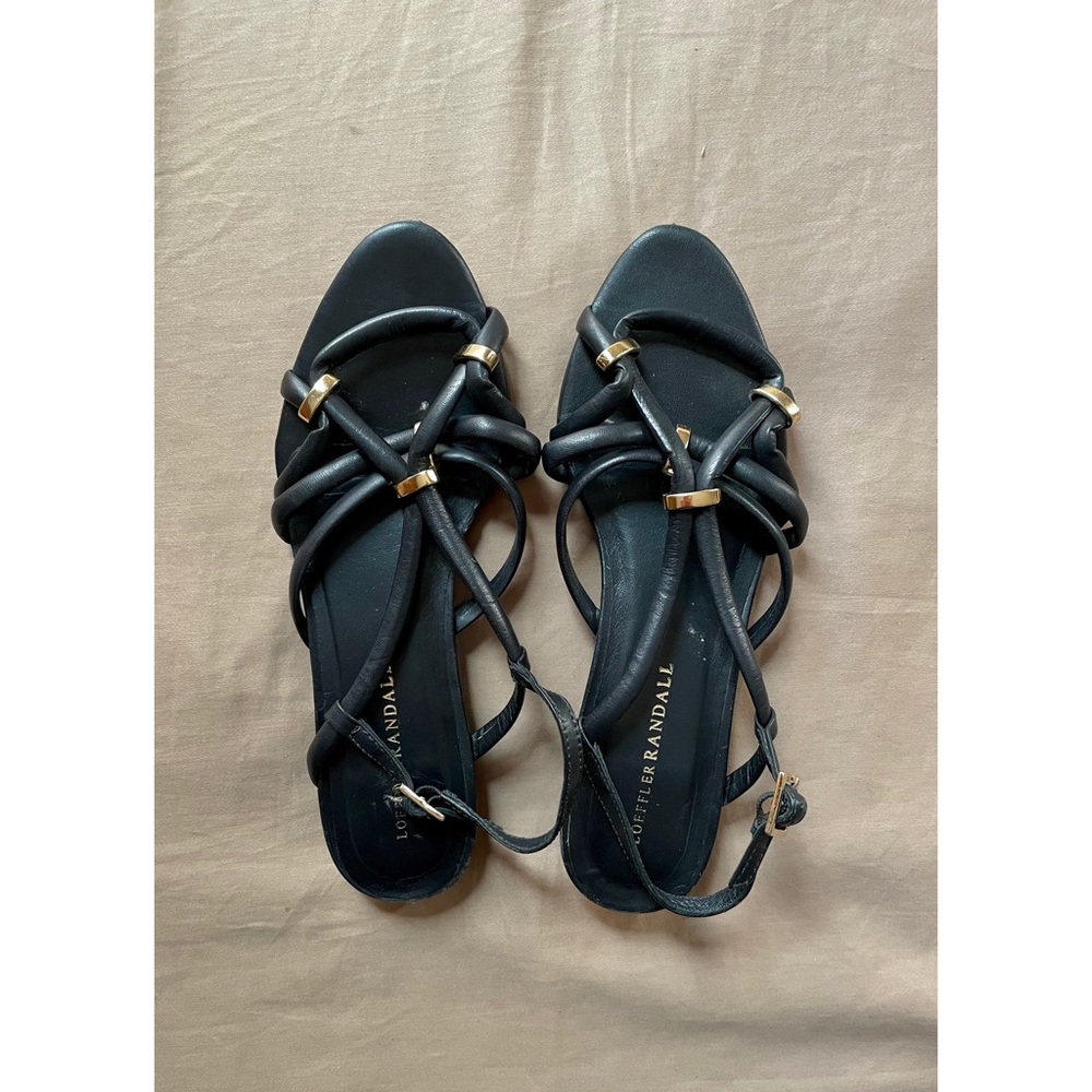 Loeffler Randall Low-Heel Strappy Sandal